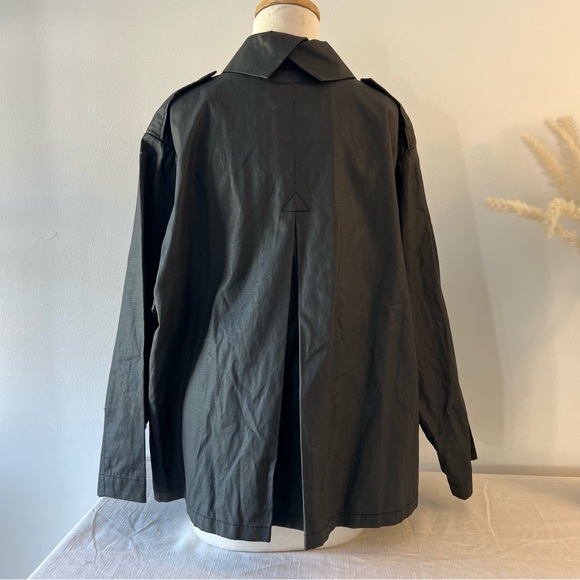 Cordera Black Utility Trench Jacket - Picture 5 of 10